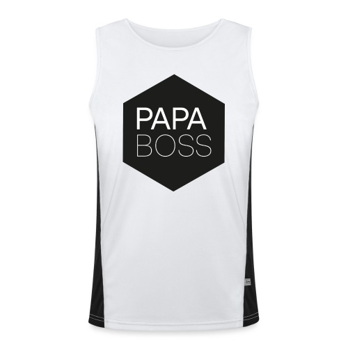 Vatertageschenke T-Shirts für coole Daddys - Funktionelles Kontrast-Tank Top für Männer 