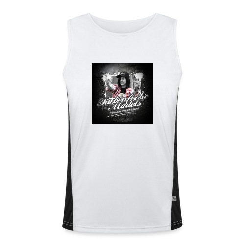Colorful girls don't cry around - Men's Functional Contrast Tank Top 