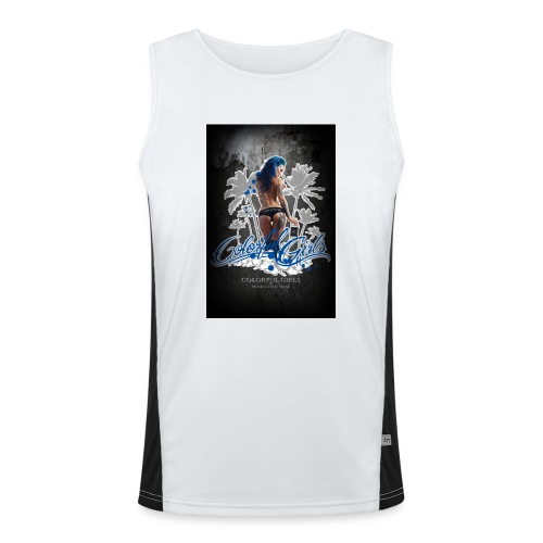 Carina Colorful - Men's Functional Contrast Tank Top 