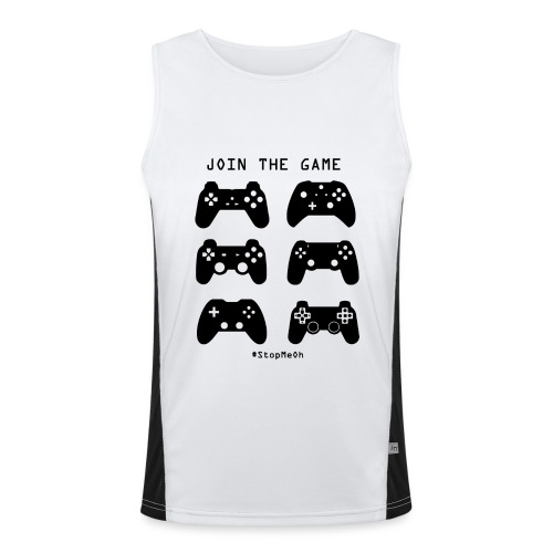 Join The Game - Men's Functional Contrast Tank Top 
