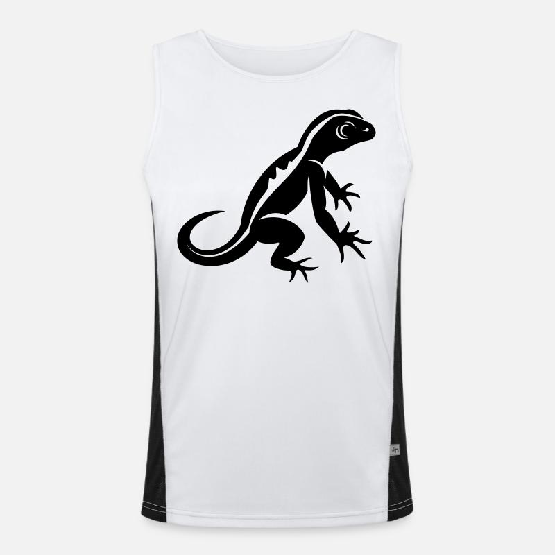 Lézard Débardeur respirant contrasté Homme 