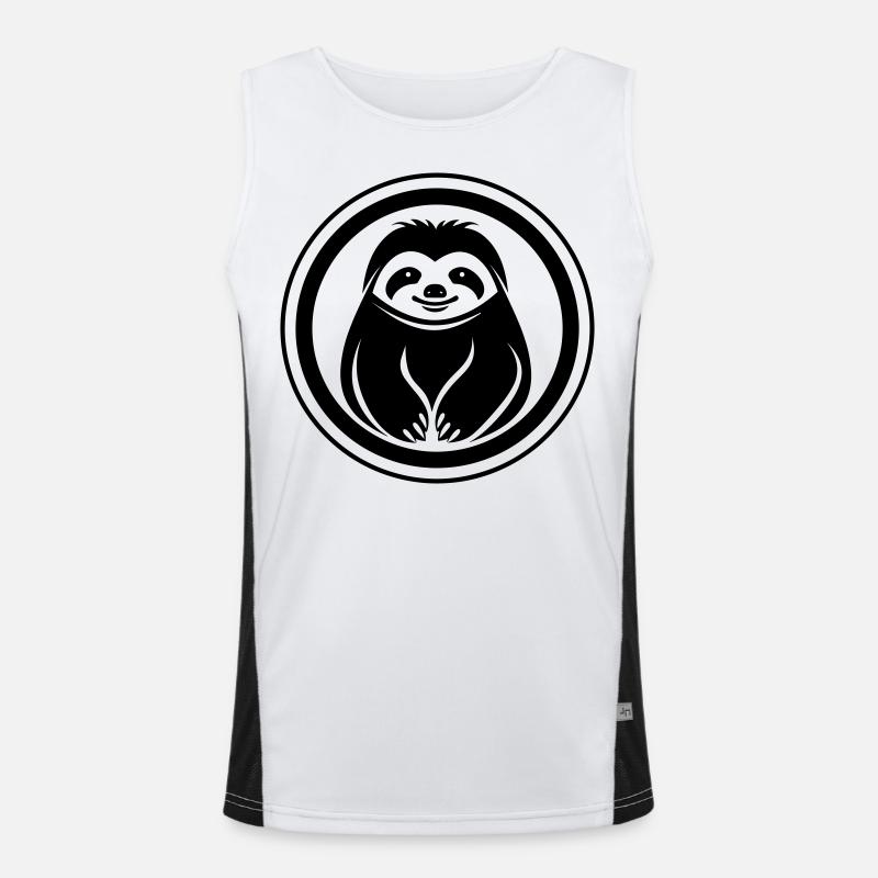 Faul Funktionelles Kontrast-Tank Top für Männer 