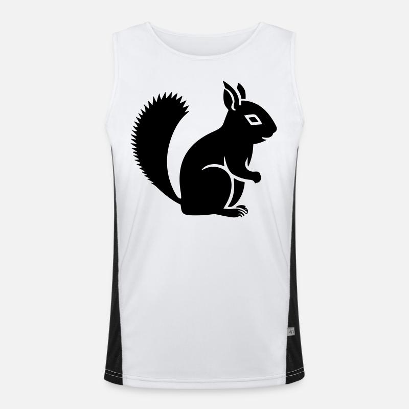 squirrel Men's Functional Contrast Tank Top 