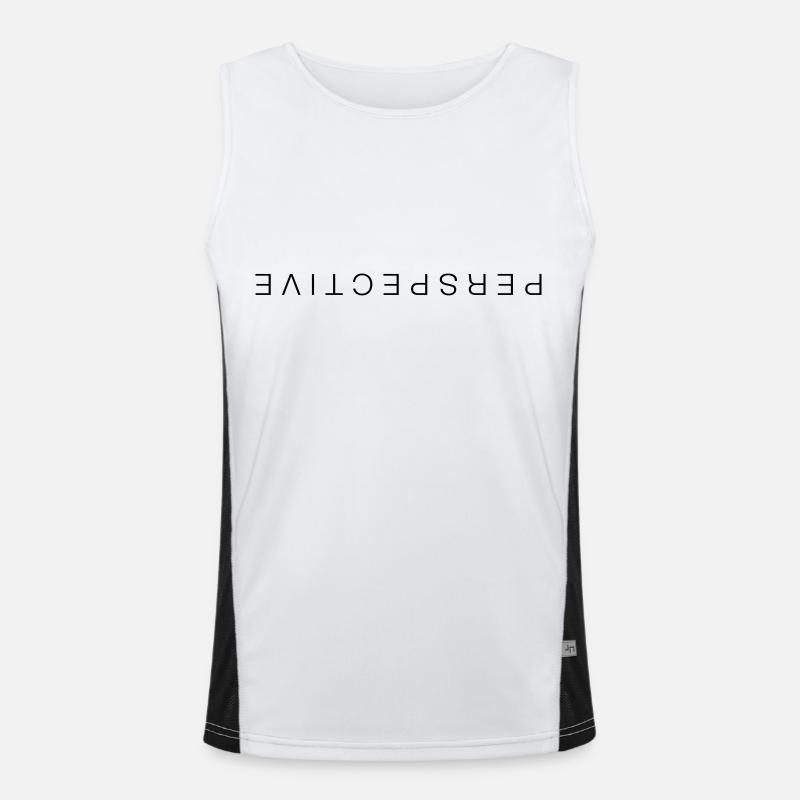 Perspective Men's Functional Contrast Tank Top 