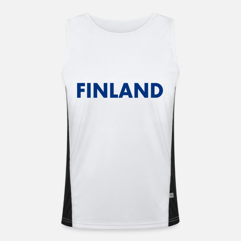 finlande Débardeur respirant contrasté Homme 