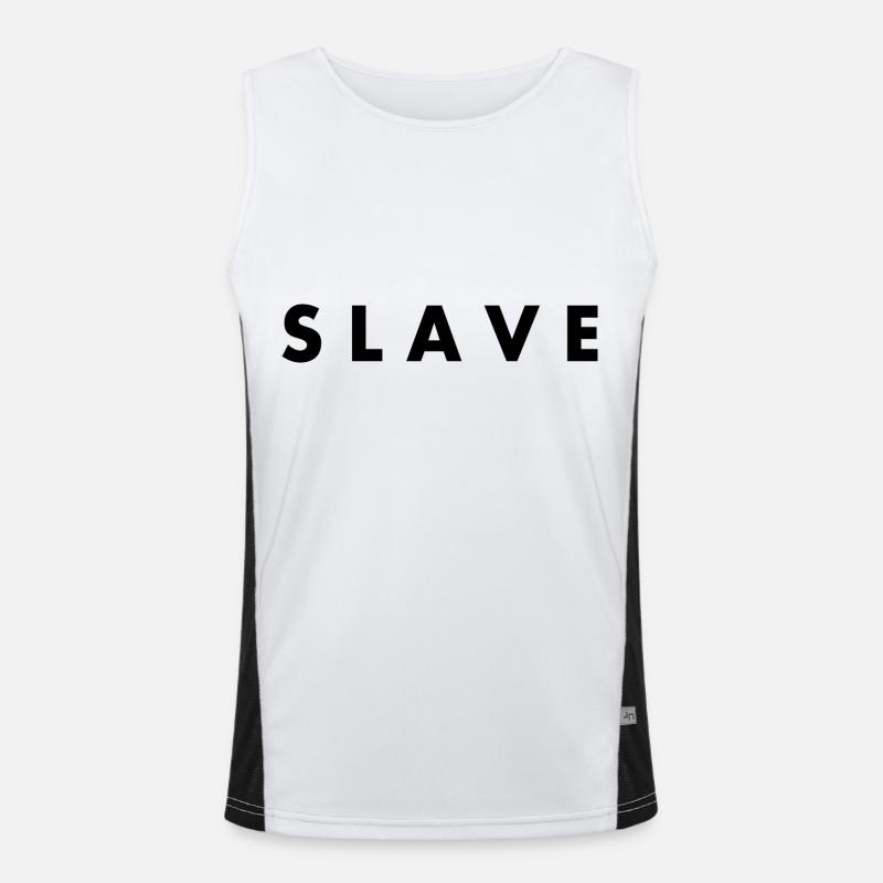 Slave Funktionelles Kontrast-Tank Top für Männer 