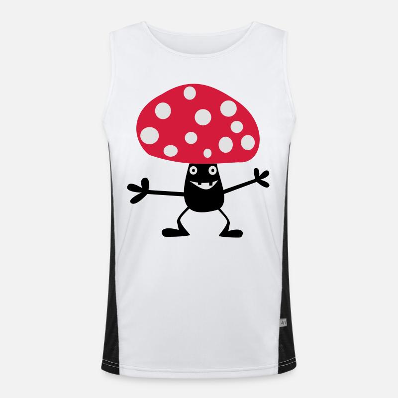 Toadstool vilain Débardeur respirant contrasté Homme 