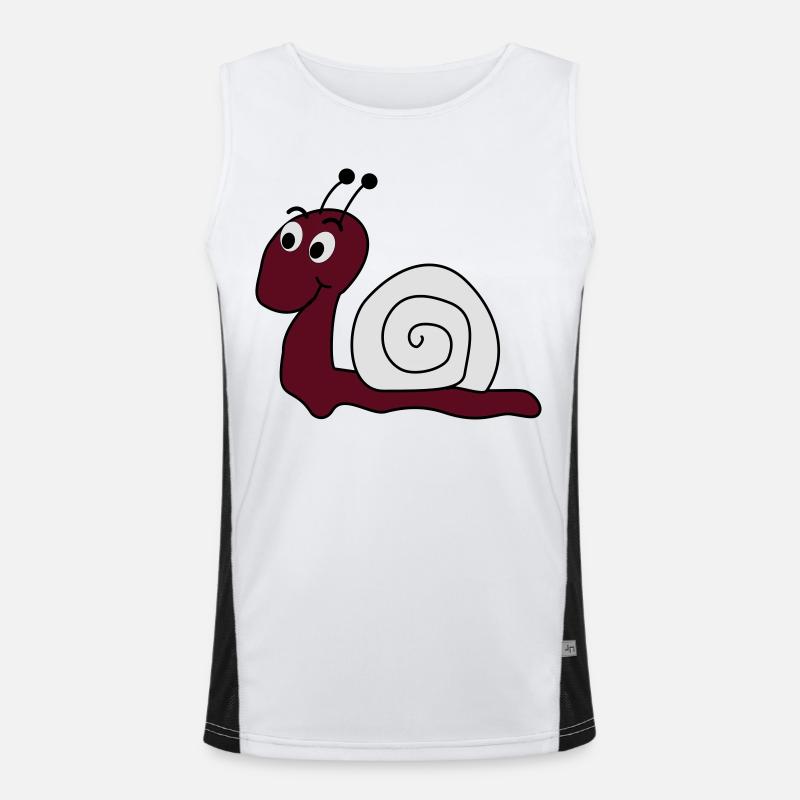 escargot Débardeur respirant contrasté Homme 