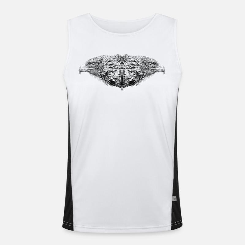 Double eagle Débardeur respirant contrasté Homme 