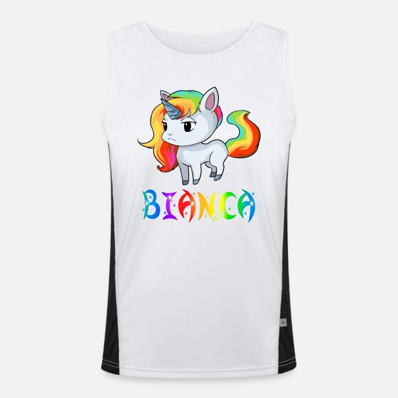 Einhorn Bianca Débardeur respirant contrasté Homme 