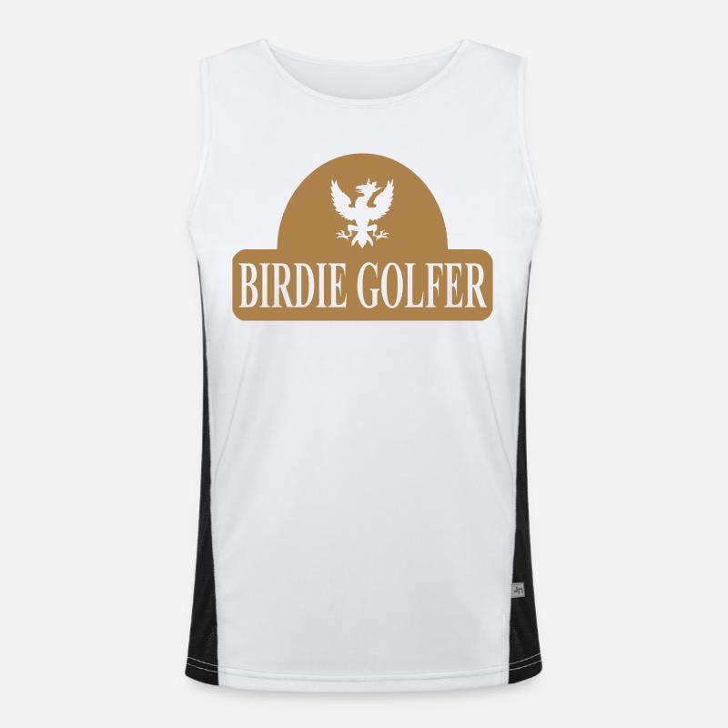 Golf Funktionelles Kontrast-Tank Top für Männer 