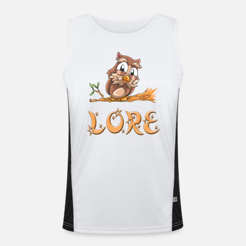 Hibou Lore Débardeur respirant contrasté Homme 