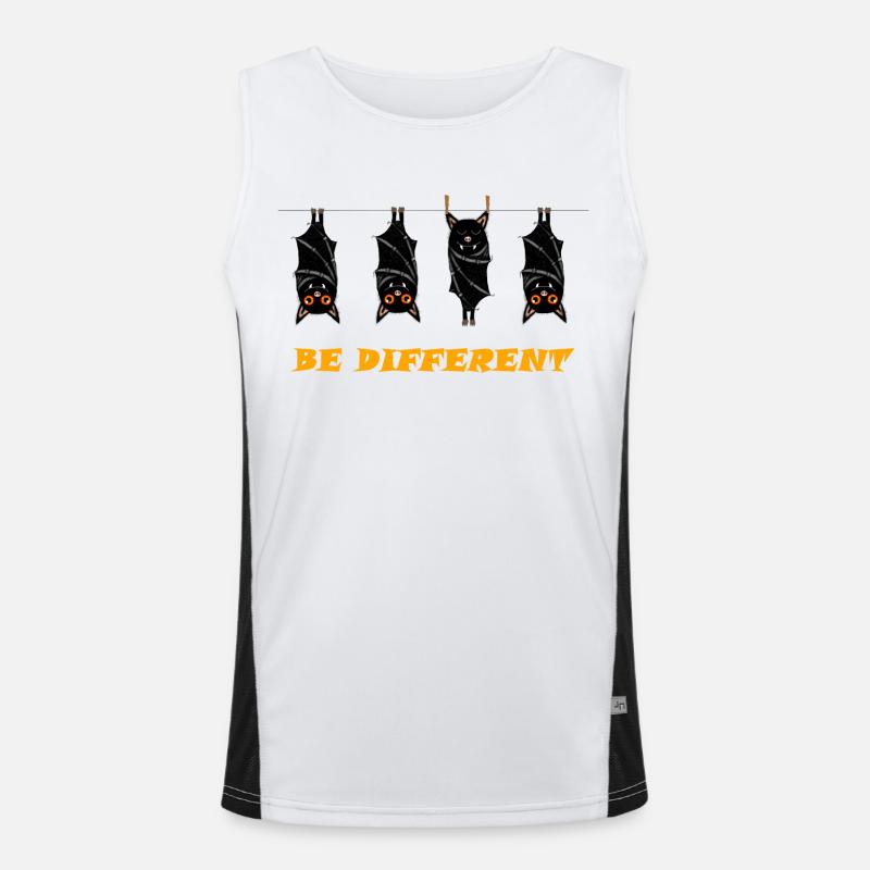 Anders sein Funktionelles Kontrast-Tank Top für Männer 