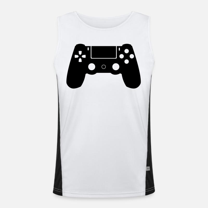 Controller Funktionelles Kontrast-Tank Top für Männer 