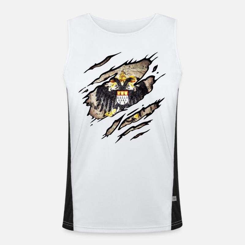 Cologne Men's Functional Contrast Tank Top 