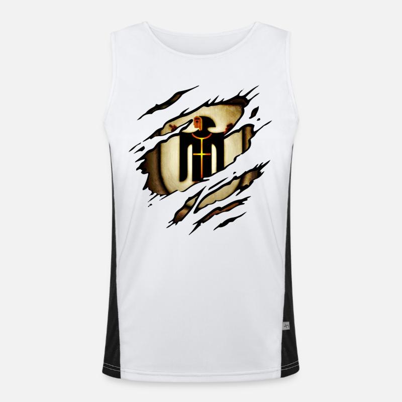 Munich - Munich Torn Men's Functional Contrast Tank Top 