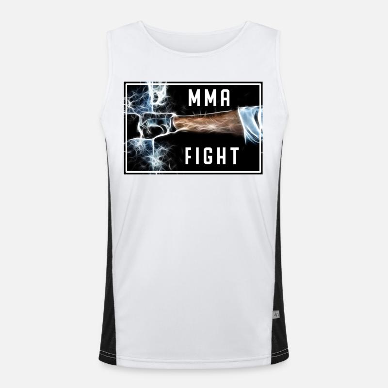 MMA - Combat Débardeur respirant contrasté Homme 