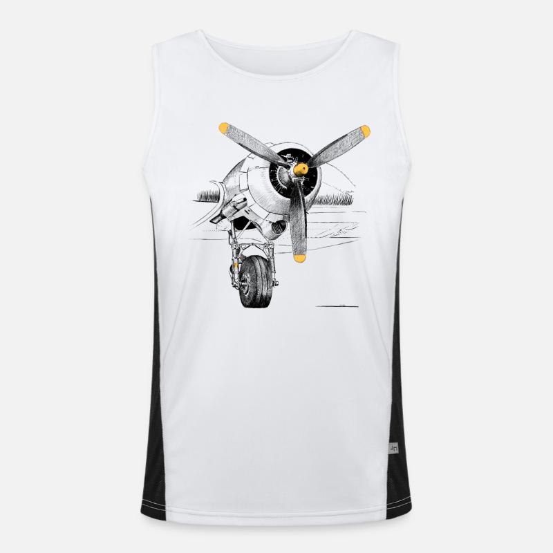 Motor Men's Functional Contrast Tank Top 