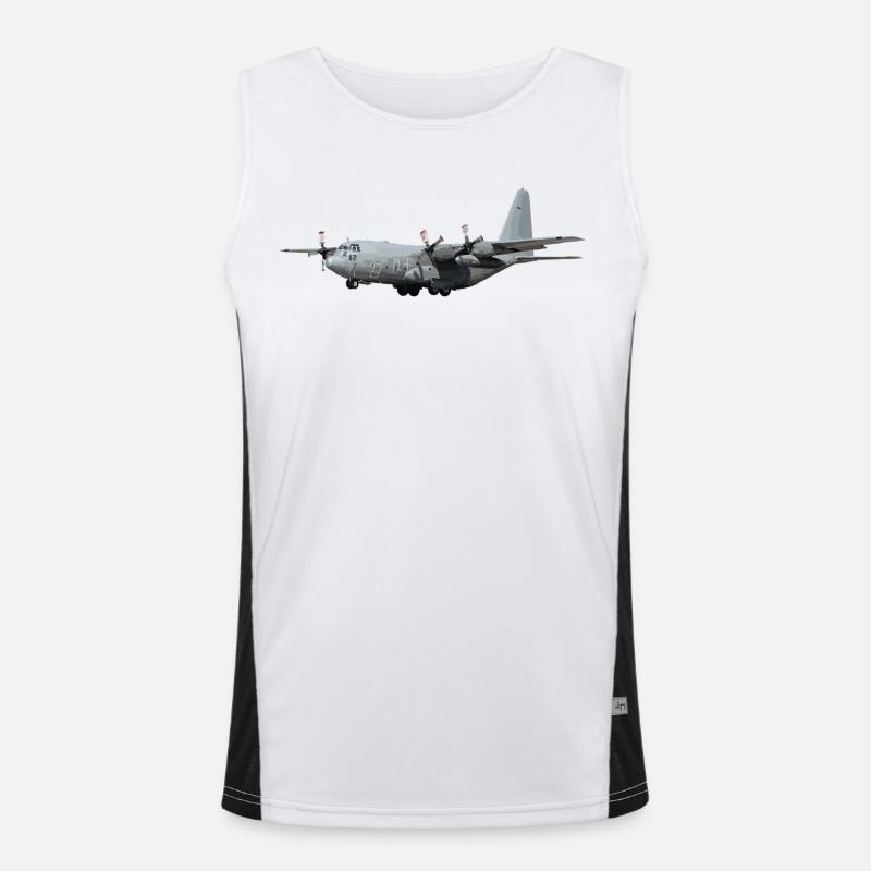 C-130 Hercules Men's Functional Contrast Tank Top 