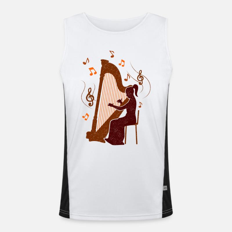 Harpe - design Débardeur respirant contrasté Homme 