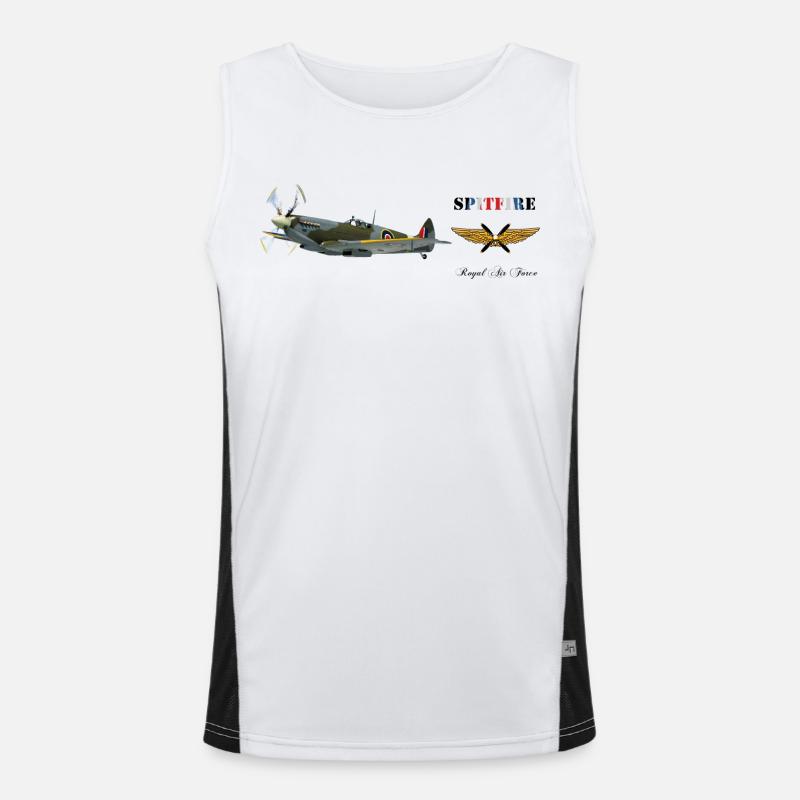 Spitfire Funktionelles Kontrast-Tank Top für Männer 