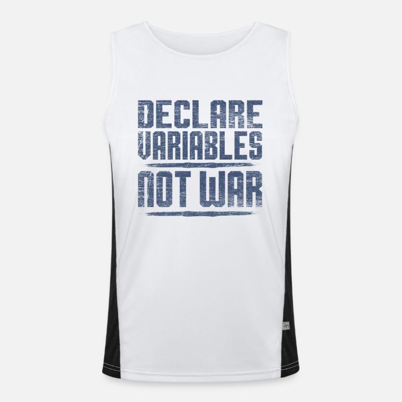 Informatik Funktionelles Kontrast-Tank Top für Männer 