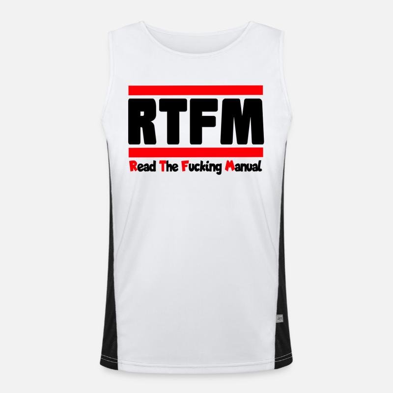 Read the instructions for use! Read the manual! * Men's Functional Contrast Tank Top 
