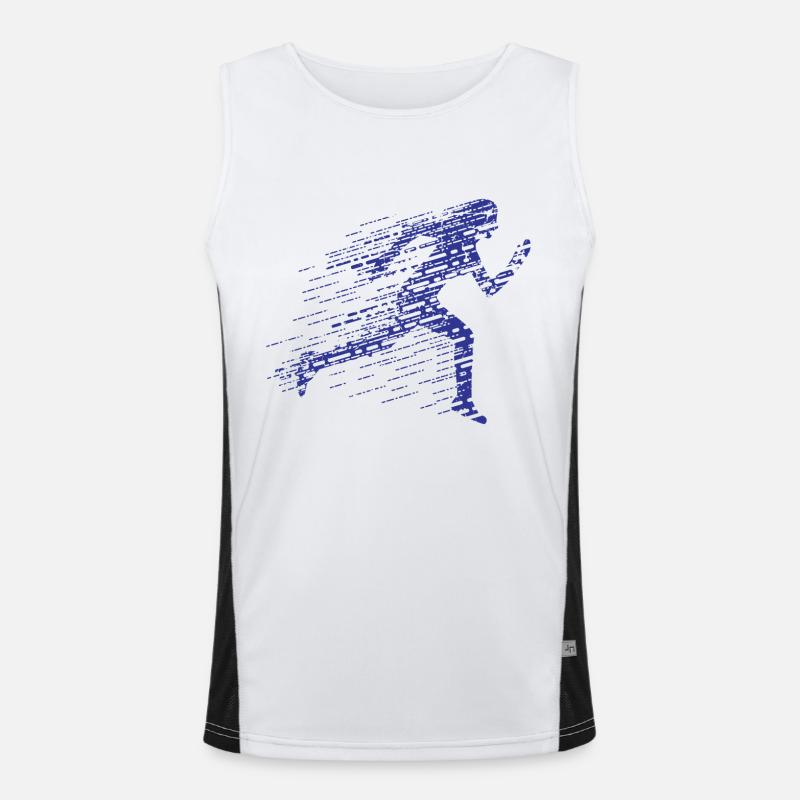 Runner Men's Functional Contrast Tank Top 