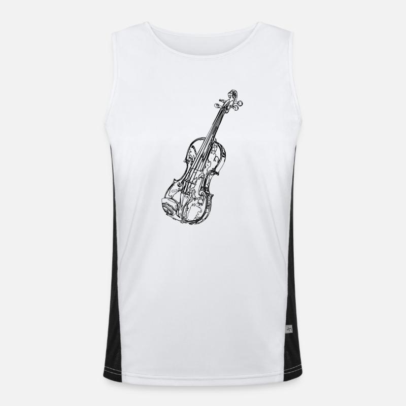 Violon Débardeur respirant contrasté Homme 