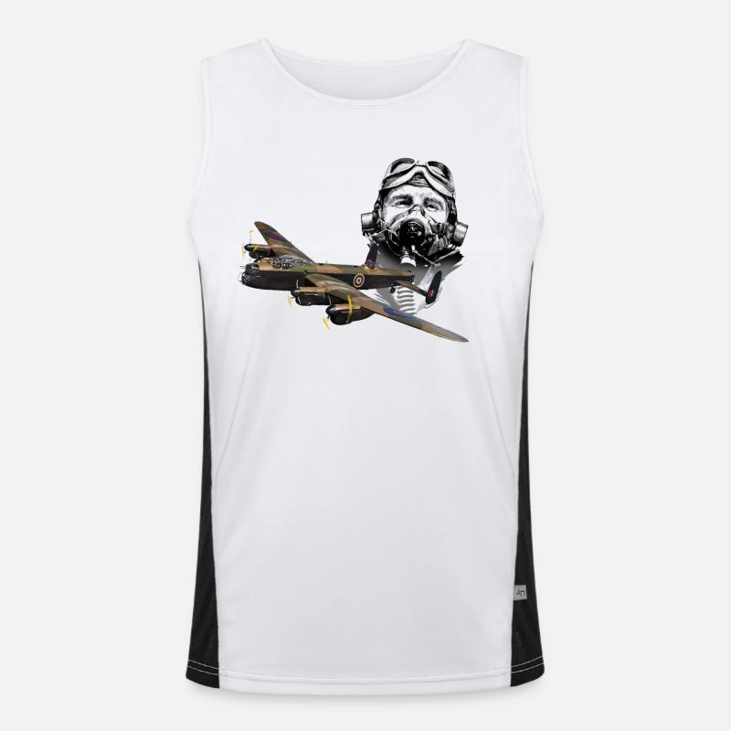 Pilot Lankaster Men's Functional Contrast Tank Top 