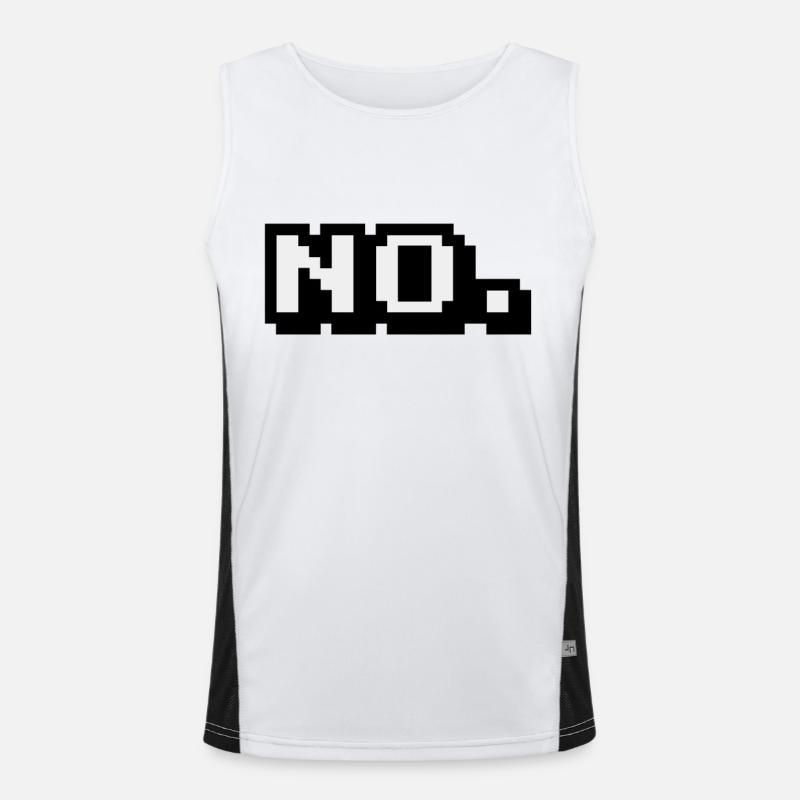In a nutshell: No Men's Functional Contrast Tank Top 