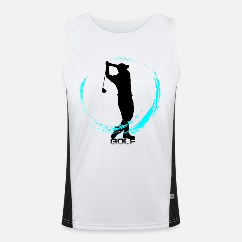 golf Men's Functional Contrast Tank Top 
