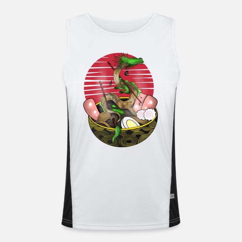 ramen dragon Débardeur respirant contrasté Homme 