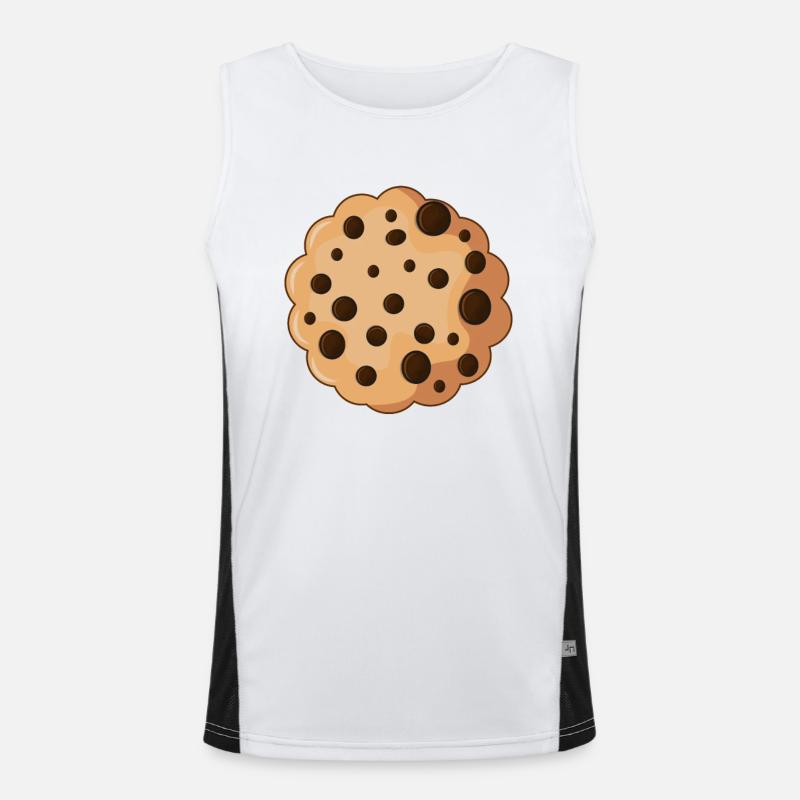 Biscuit Cookie Men's Functional Contrast Tank Top 