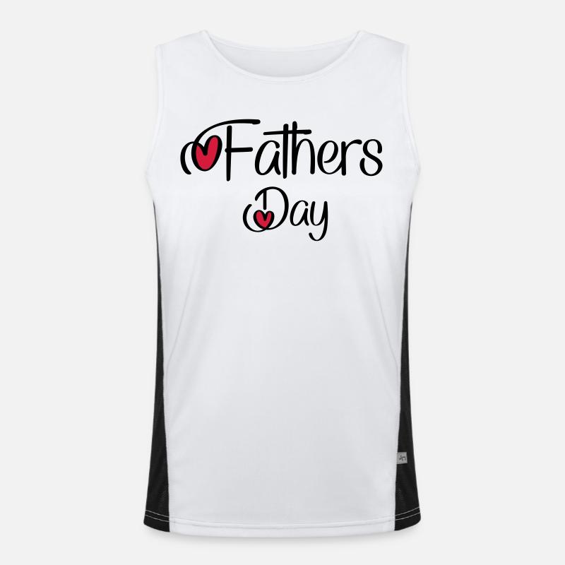 Father's Day Men's Functional Contrast Tank Top 