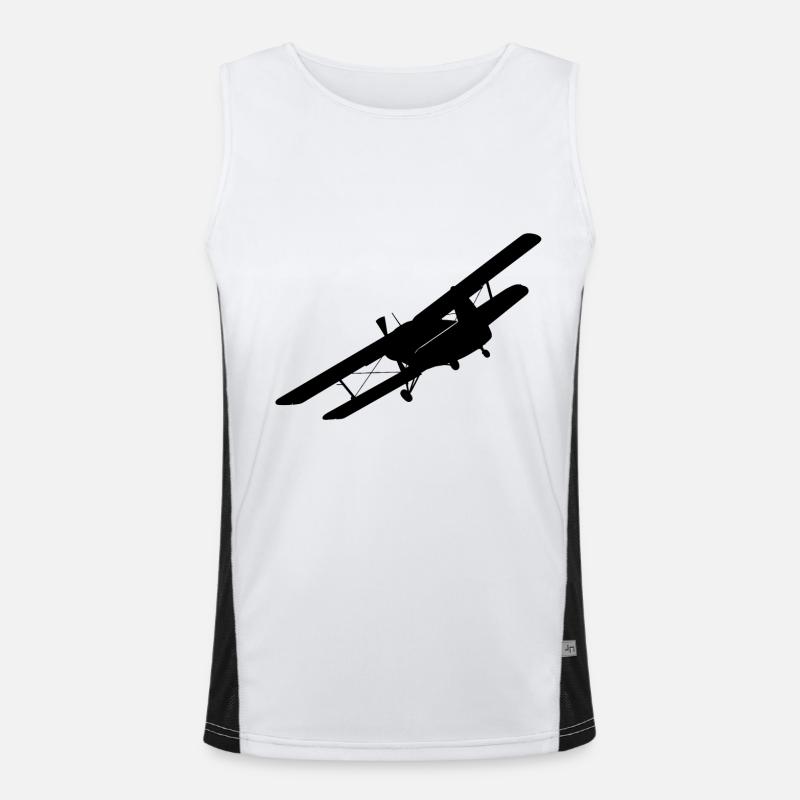 An-2 Funktionelles Kontrast-Tank Top für Männer 