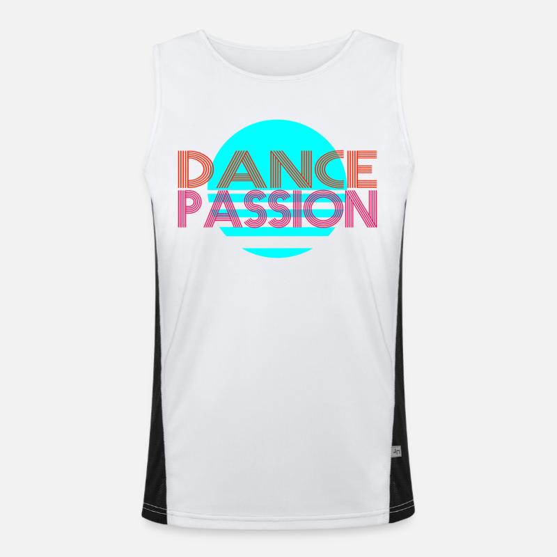 Dance Funktionelles Kontrast-Tank Top für Männer 