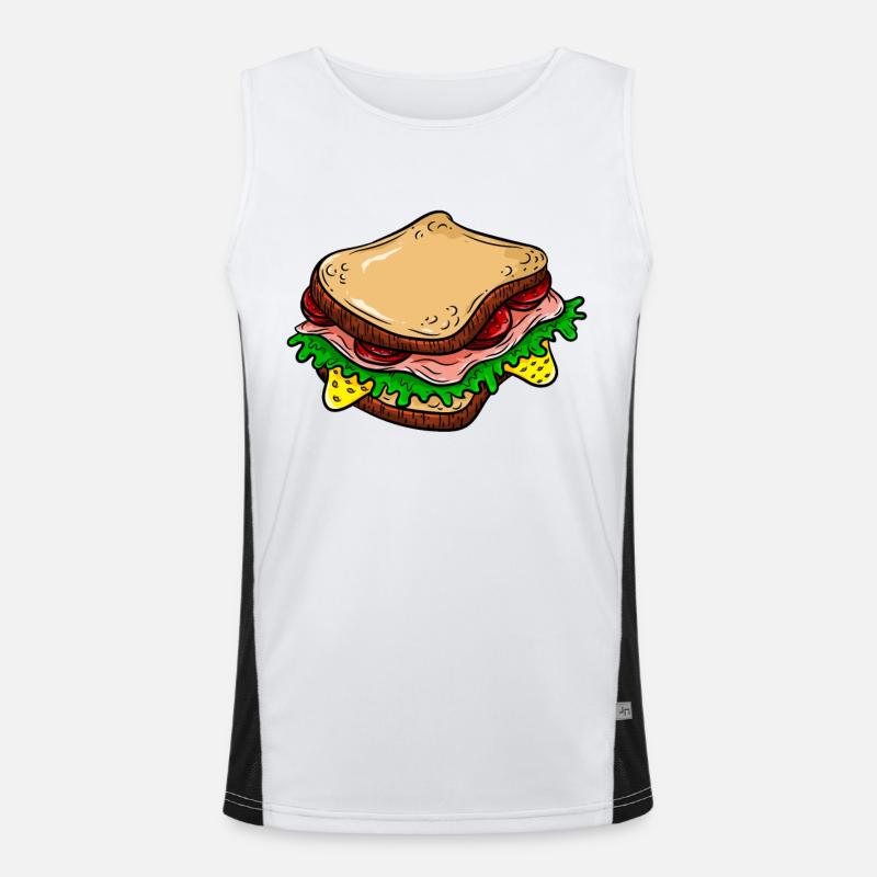 sandwich Men's Functional Contrast Tank Top 