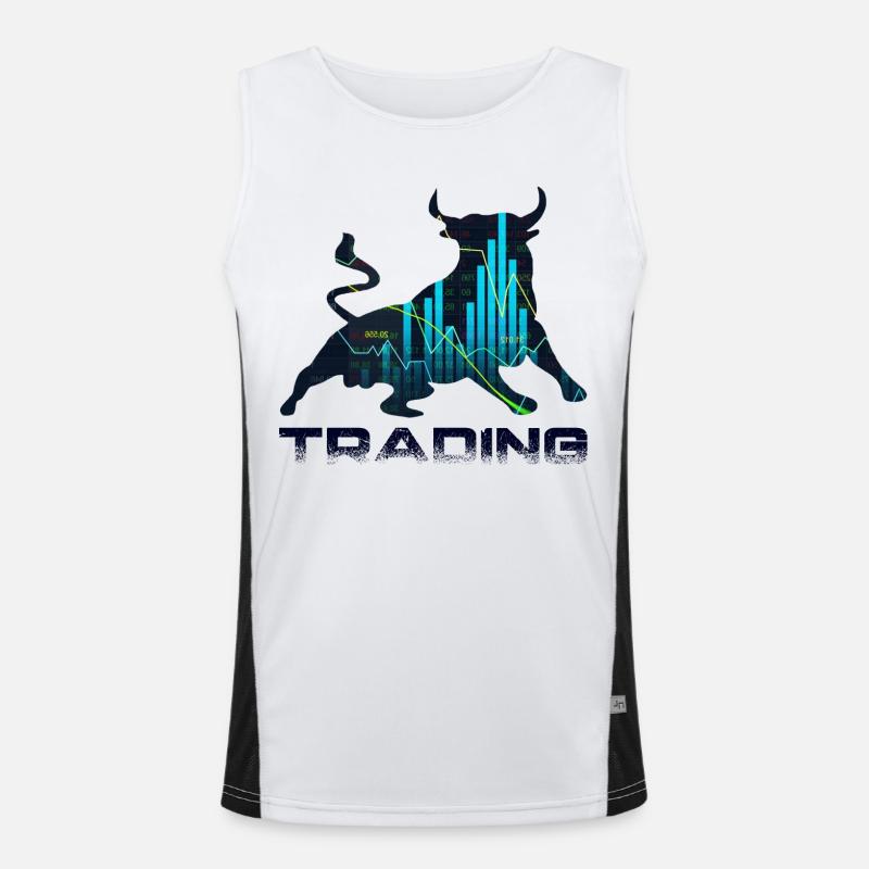 Trading Men's Functional Contrast Tank Top 