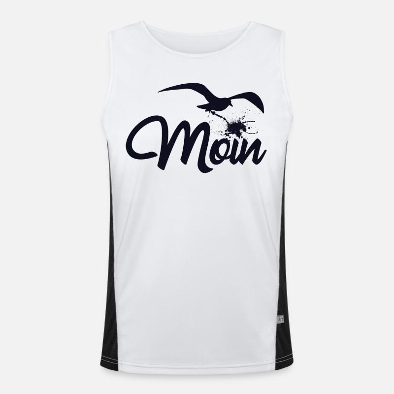 Hello Men's Functional Contrast Tank Top 