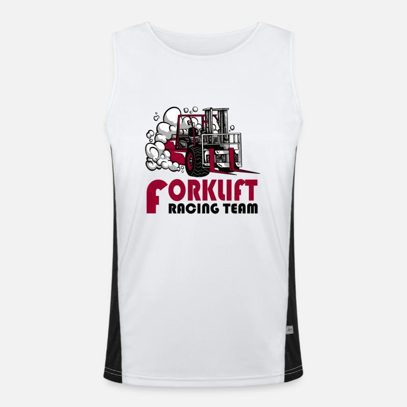 Stacker Racing Team Men's Functional Contrast Tank Top 
