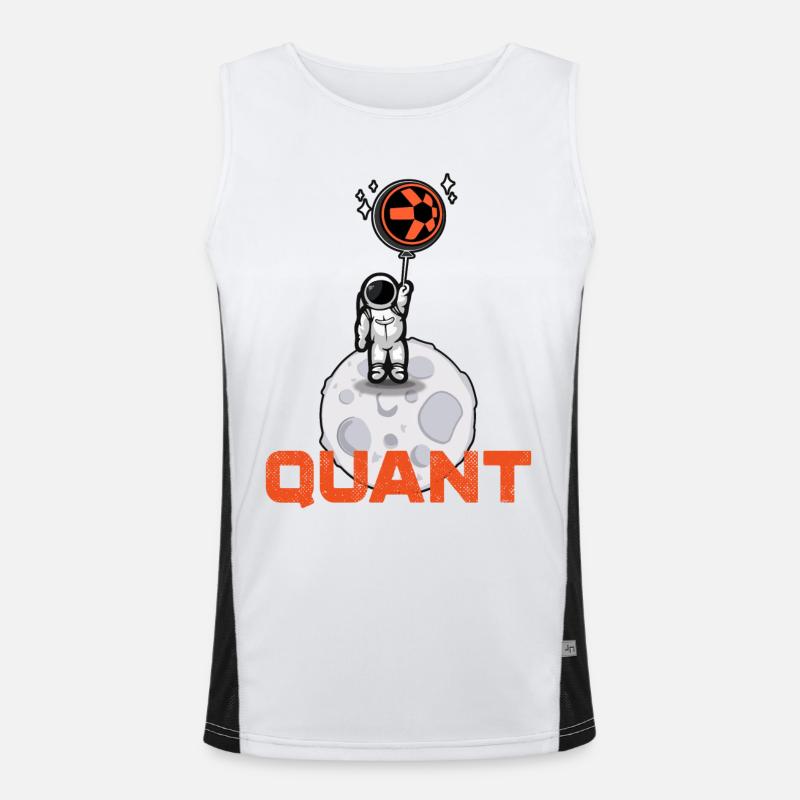 Quant Krypto Shirt Crypto Blockchain Geld Geschenk Funktionelles Kontrast-Tank Top für Männer 