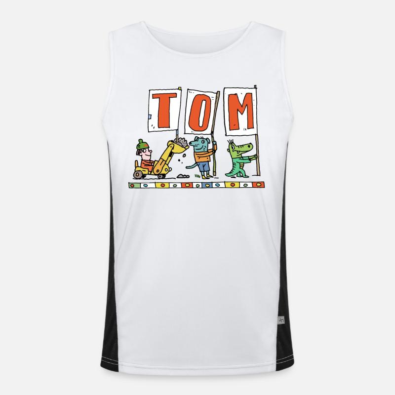 C’est l’anniversaire de TOM Débardeur respirant contrasté Homme 