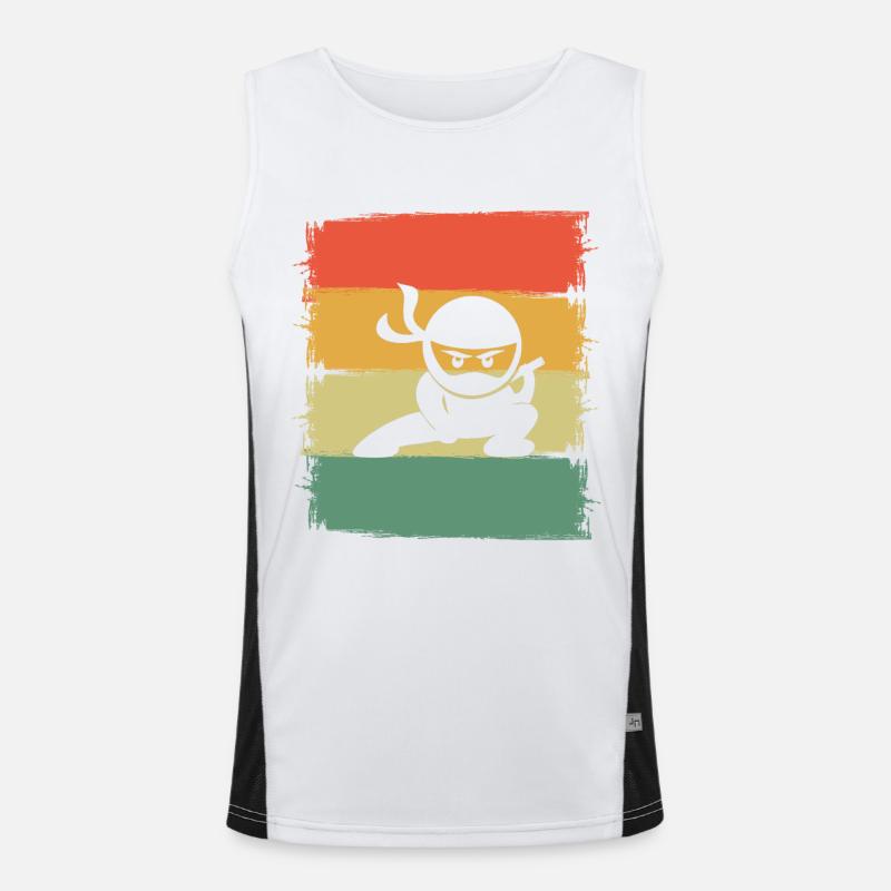 Ninja Men's Functional Contrast Tank Top 