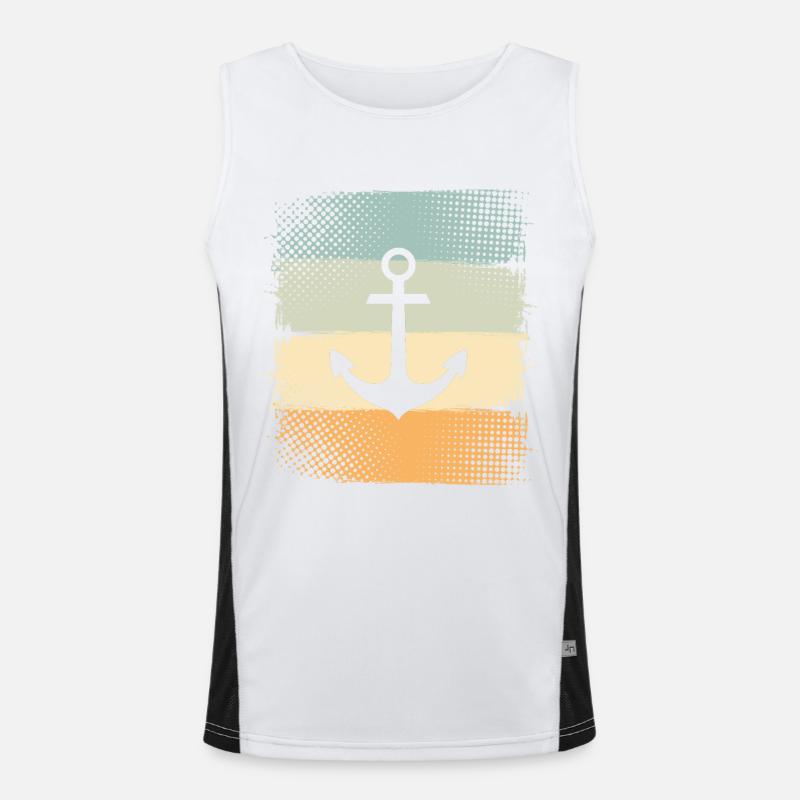 Ancre Débardeur respirant contrasté Homme 