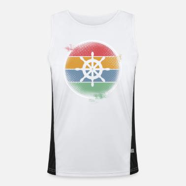 Volant Débardeur respirant contrasté Homme 