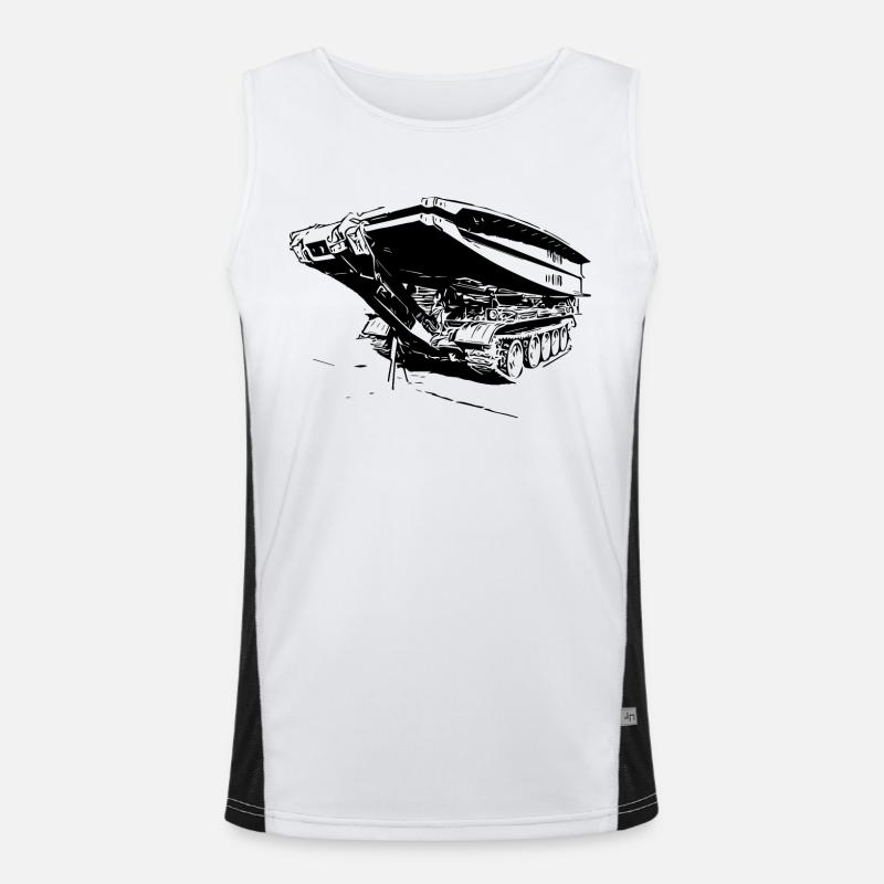Bridge Laying Device BLG 60 Men's Functional Contrast Tank Top 