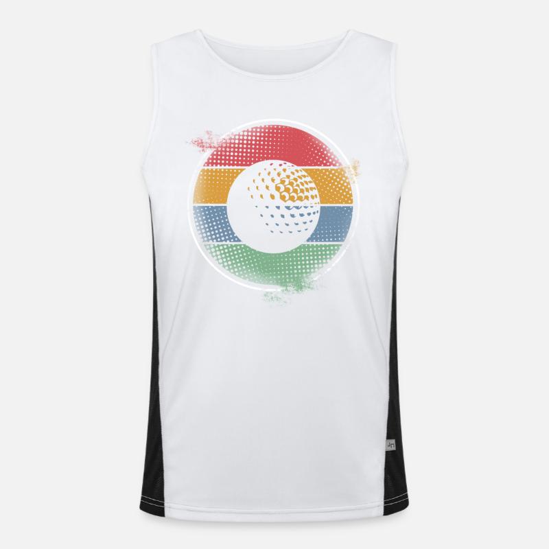 Balle de golf Golf Débardeur respirant contrasté Homme 