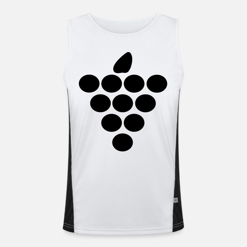 Wine Route Men's Functional Contrast Tank Top 