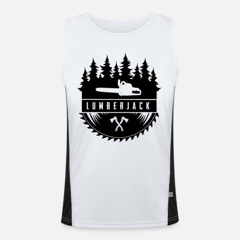 Bûcheron Débardeur respirant contrasté Homme 